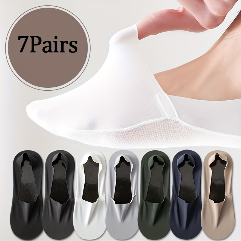 7 Pairs Men's Summer Non-Slip  - Ankle Sock Low Cut ulasan dan harga